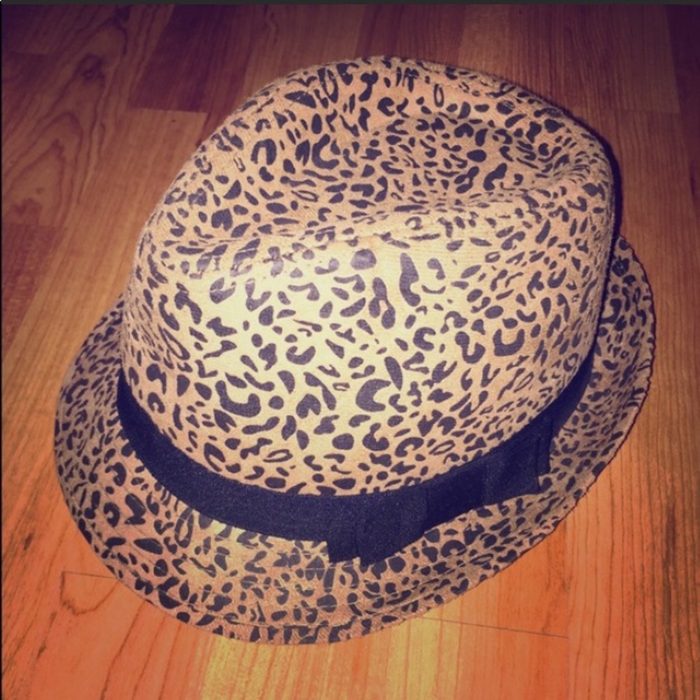 Leopard Print Fedora
